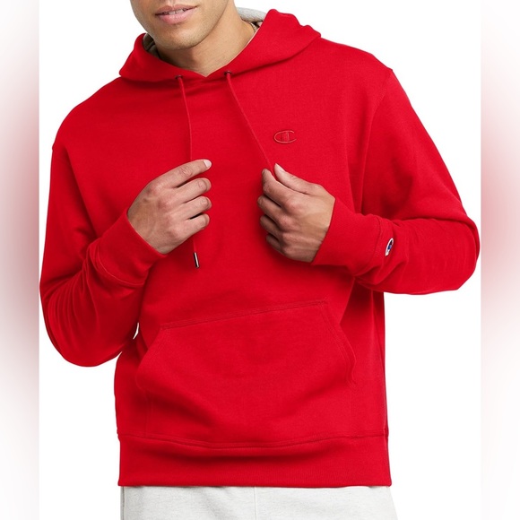 Men’s Champion Powerblend Fleece Hoodie - Picture 1 of 8